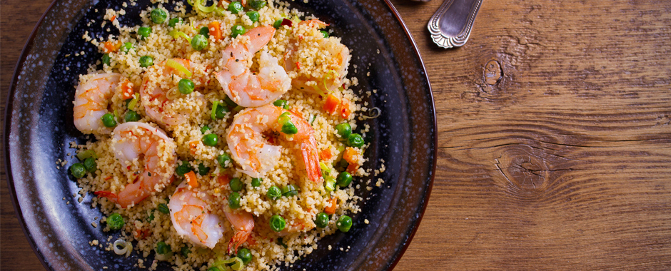 Greek Couscous with Shrimp Greek Couscous with Shrimp
